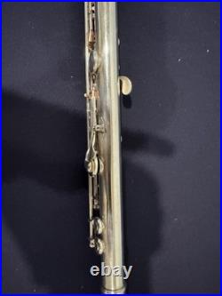 Artley Solid Sterling Silver Flute Vintage Open Hole, 8-0, 15.7 Ounces