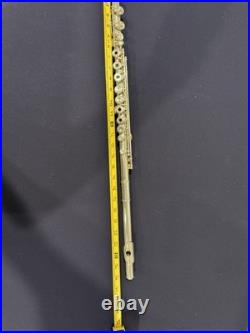 Artley Solid Sterling Silver Flute Vintage Open Hole, 8-0, 15.7 Ounces