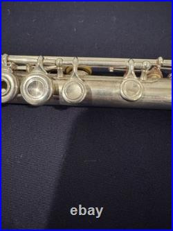 Artley Solid Sterling Silver Flute Vintage Open Hole, 8-0, 15.7 Ounces