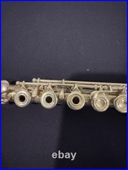 Artley Solid Sterling Silver Flute Vintage Open Hole, 8-0, 15.7 Ounces