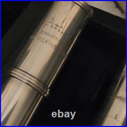 Artley The Wilkins Model Solid Silver Flute Open Holes B Foot 1968-69
