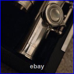 Artley The Wilkins Model Solid Silver Flute Open Holes B Foot 1968-69