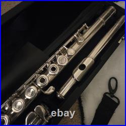 Artley The Wilkins Model Solid Silver Flute Open Holes B Foot 1968-69