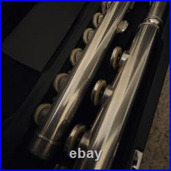 Artley The Wilkins Model Solid Silver Flute Open Holes B Foot 1968-69