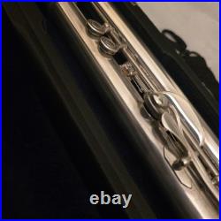 Artley The Wilkins Model Solid Silver Flute Open Holes B Foot 1968-69