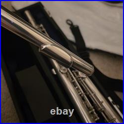 Artley The Wilkins Model Solid Silver Flute Open Holes B Foot 1968-69