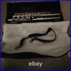 Artley The Wilkins Model Solid Silver Flute Open Holes B Foot 1968-69