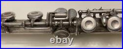 Artly 105 Nickel Silver flute Good Working Order Vintage 1955 Artly 105 Nickel Silver flute Good Working Order Vintage 1955