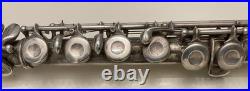 Artly 105 Nickel Silver flute Good Working Order Vintage 1955 Artly 105 Nickel Silver flute Good Working Order Vintage 1955