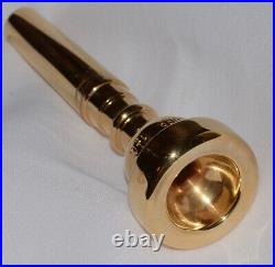 BACH Post MT VERNON 1 1/4C 1965-69 Trumpet mthp 27 throat GOLD PLATE