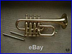 BEAUTIFUL! Henri Selmer Paris Maurice Andre Piccolo GAMONBRASS trumpet