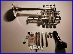 BEAUTIFUL SOUND Professional Stomvi Titán Mahler Piccolo Trumpet with extras