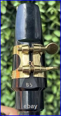 BEAUTIFUL VINTAGE BAMBOO B5 Alto Flute Erik USA 2001 With Mouth Cover And Case