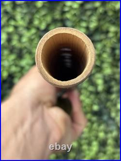 BEAUTIFUL VINTAGE BAMBOO B5 Alto Flute Erik USA 2001 With Mouth Cover And Case