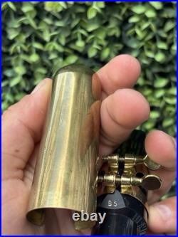 BEAUTIFUL VINTAGE BAMBOO B5 Alto Flute Erik USA 2001 With Mouth Cover And Case