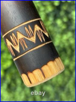 BEAUTIFUL VINTAGE BAMBOO B5 Alto Flute Erik USA 2001 With Mouth Cover And Case