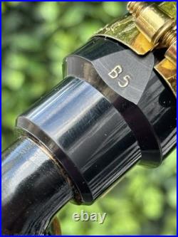 BEAUTIFUL VINTAGE BAMBOO B5 Alto Flute Erik USA 2001 With Mouth Cover And Case