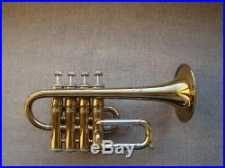 `BEST OFFER` 80`s Vincent Bach Stradivarius 196 piccolo trumpet GAMONBRASS