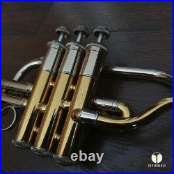 Bach Stradivarius Corporation Model 311 Bb PICCOLO TRUMPET, case GAMONBRASS