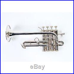 Bach VBS196 Vincent Bach Series Bb / A Piccolo Trumpet VBS196 Silver 88365384955