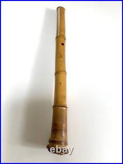 Bamboo Shakuhachi 5 Hole Flute Approximately 52cm Traditional Japanese