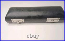 Beautiful Black And Gold Tone Cecilio piccolo C key instrument In Hard Case