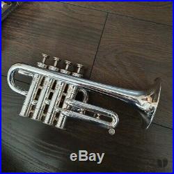Beautiful! Henri Selmer Paris 365 Bb/A Piccolo Trumpet, case GAMONBRASS