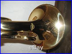 Berkley Piccolo French Horn, Lovely Engraving on Bell WOW! Beautiful