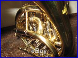 Berkley Piccolo French Horn, Lovely Engraving on Bell WOW! Beautiful