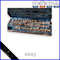 Bettoney Silver Flute Tane Flute Piccolo Set with Double Case
