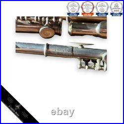 Bettoney Silver Flute Tane Flute Piccolo Set with Double Case