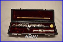 Bundy Bpc-300 Piccolo Abs Body With Silver Plated Head Joint Free Ship USA