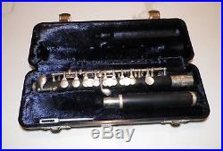 Bundy Piccolo In Case Very Good Intermediate To Advanced 45885