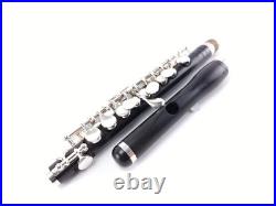 Burkart Resona Wave Style Professional Wood Piccolo Reconditioned +Warranty EXC