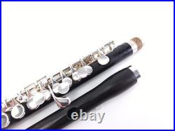 Burkart Resona Wave Style Professional Wood Piccolo Reconditioned +Warranty EXC