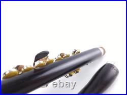 Burkart Resona Wave Style Professional Wood Piccolo Reconditioned +Warranty EXC