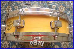 CLEAN Tama ALL Maple 4X14 STARCLASSIC PICCOLO SNARE! DIE CAST HOOPS