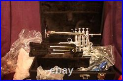 CarolBrass Piccolo Trumpet Bb/A Model CPC-7775-F-YLS Open Box Unused