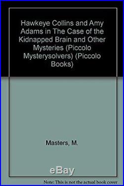 Case of the Kidnapped Brain (Piccolo Books), Masters, M, Used Acceptable Book