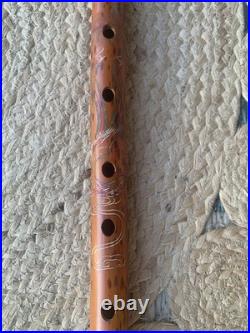 Chinese Bamboo Flute Commonly Known As A Dizi Bamboo Flute