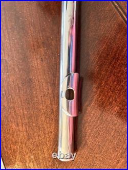 Classic Goosman Butterfly All-Sterling Flute Headjoint. 016 Mint Condition