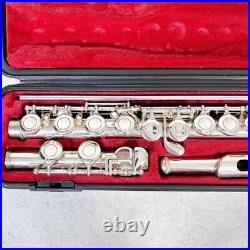 (Cleaned) Yamaha Flute YFL-211 with Hard Case Very Good Condition From Japan (Cleaned) Yamaha Flute YFL-211 with Hard Case Very Good Condition From Japan