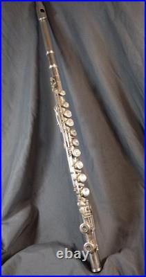 Concert Band Marching Flute, Closed Hole, Good Used Condition Emmmerson DeFord