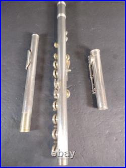 Concert Band Marching Flute, Closed Hole, Good Used Condition Emmmerson DeFord