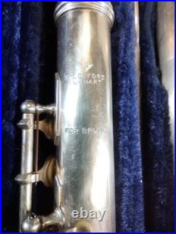 Concert Band Marching Flute, Closed Hole, Good Used Condition Emmmerson DeFord