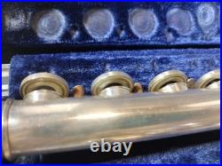 Concert Band Marching Flute, Closed Hole, Good Used Condition Emmmerson DeFord