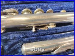 Concert Band Marching Flute, Closed Hole, Good Used Condition Emmmerson DeFord
