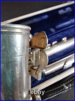 Concert Band Marching Flute, Closed Hole, Good Used Condition Emmmerson DeFord