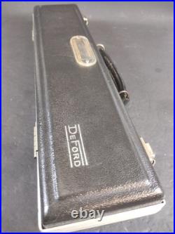 Concert Band Marching Flute, Closed Hole, Good Used Condition Emmmerson DeFord