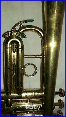 Cousnon Monopole Piccolo Small Bore Trumpet -Key of D- with all Original Parts